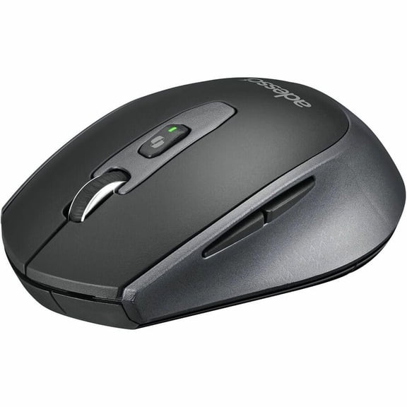 Adesso iMouse A40 Wireless Mouse, Bluetooth and 2.4GHz Dual Mode with USB-C Receiver, Copilot AI Hotkey, Quiet Click Switches, 3 Level DPI 1000/1600/2400, 6 Buttons for Windows and Mac