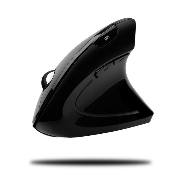 Adesso iMouse E10 - Vertical Ergonomic Optical 6-Button 2.4 GHz RF ...