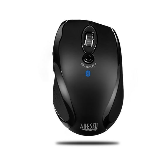 Adesso iMouse S200B -Ergo Mini Scroll Mouse, Advanced Optical Sensed DPI Switch