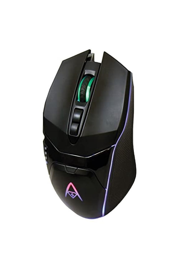 iMouse X5 RGB Illuminated Gaming Mouse - Optical - Cable - USB - 6400 dpi - Scroll Wheel - 7 Buttons - Right-Handed Only