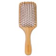 thumbnail image 1 of Adevwair Bamboo Paddle Hair Brush All,Thick - Bamboo Bristles Detangling Hairbrush for Massaging Scalp, Women,, 1 of 4