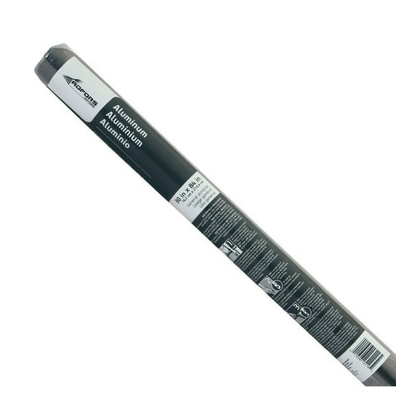 Replacement Screen, Aluminum, 30 in W, 7 ft L, 0.011 in Wire Dia, Charcoal