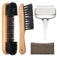 thumbnail image 1 of Adhafera Pool Table Brush Set with 4 Tools, Brushes Made of Pure Solid Wood and Nylon Bristle, Pool Table Accessories for Pool Table, 1 of 7