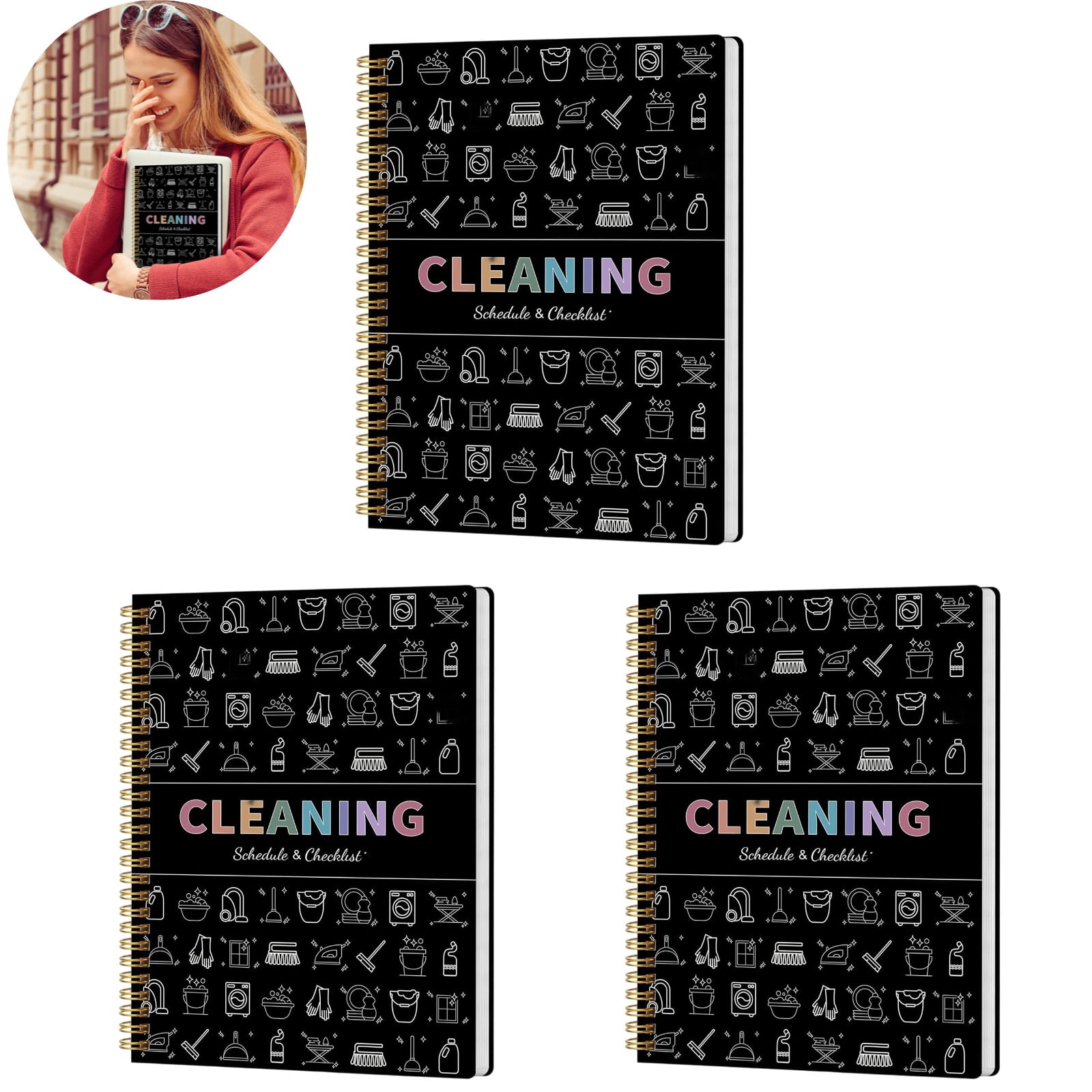 Adhd Cleaning Planner, Cleaning Schedule and Checklist Organizer, Daily ...