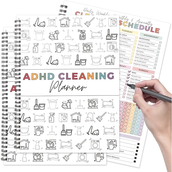 TYPPKMM Weekly Monthly Yearly Planners & Appointment Books with Chore Chart Schedule and Checklist, Other
