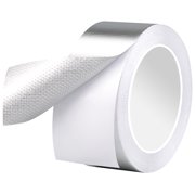 Adhesive Aluminum Foil Tape,Bexikou 2in x 65ft Fiberglass Heat Resistant Tape,Reflective Material Cool Tape Self-Adhesive Reflective Tape for HVAC, Pipe, Auto,High Temp Protection
