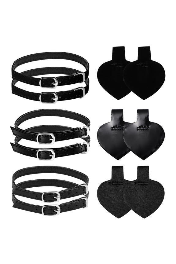 Adhesive Anti-slip Shoe Straps High Heels Stickers Lace Extender High-heel Boots Women's Miss Woman