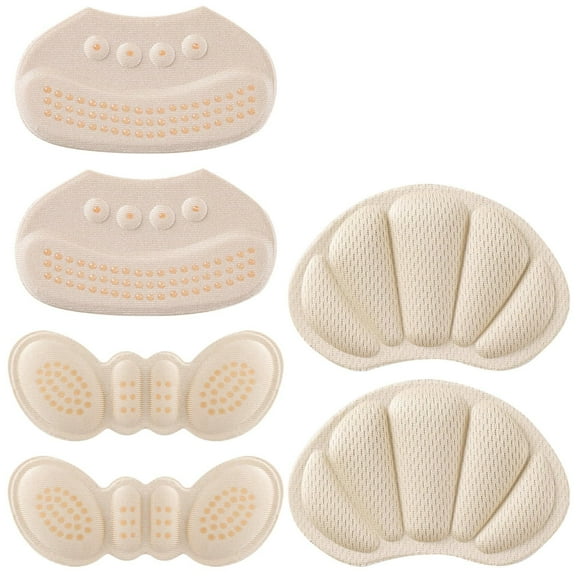 Adhesive Back of Heel Cushion Pads, Heel Grips Inserts for Women Men, Prevent Heel Slip and Blister Shoe Guards