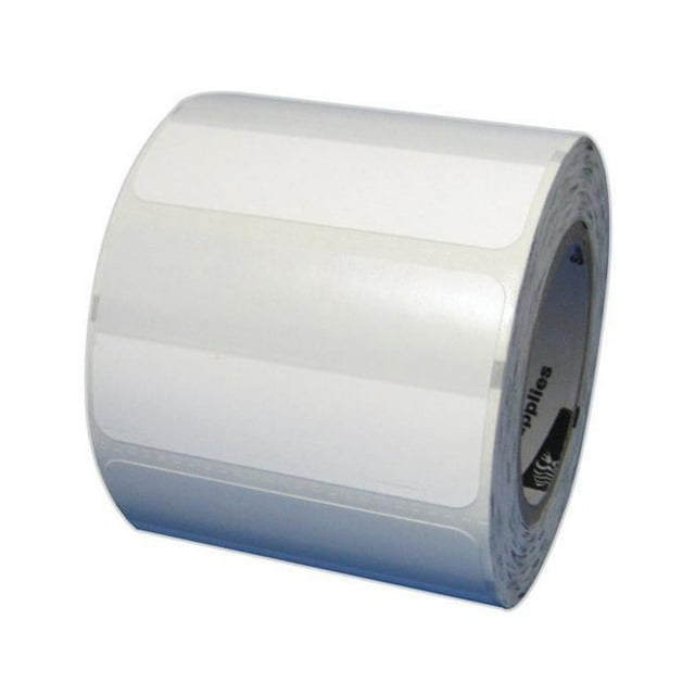 Adhesive Backed Bin Tag Labels, Gray - Pack of 8