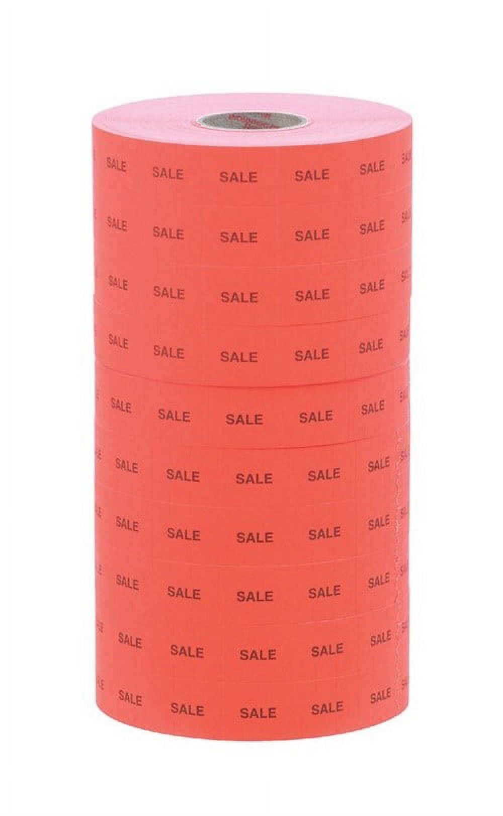 Adhesive Backed Red Price Ticket Labels Walmart
