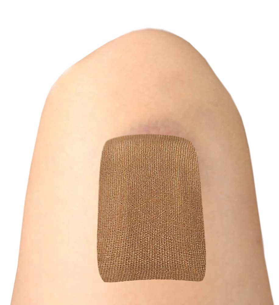 Adhesive Bandages, Sterile Latex-Free Fabric Strips, 1200 Count, 2 x 3 in