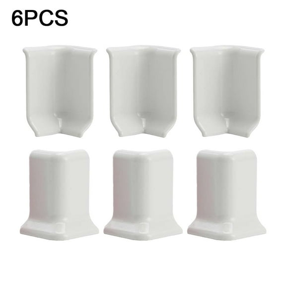 Adhesive Baseboard Corner Blocks 5.4 cm Height Baseboard Wall Base Corner Trim