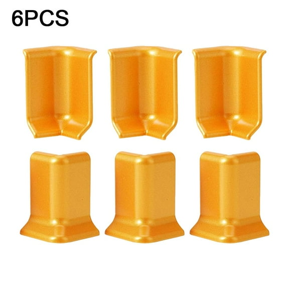 Adhesive Baseboard Corner Blocks 5.4 cm Height Baseboard Wall Base Corner Trim