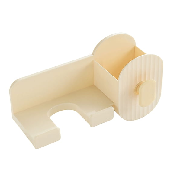Adhesive Bathroom Hair Dryer Holder Vanity Storage Station For Styling Tools Makeup Accessories Easy Installation