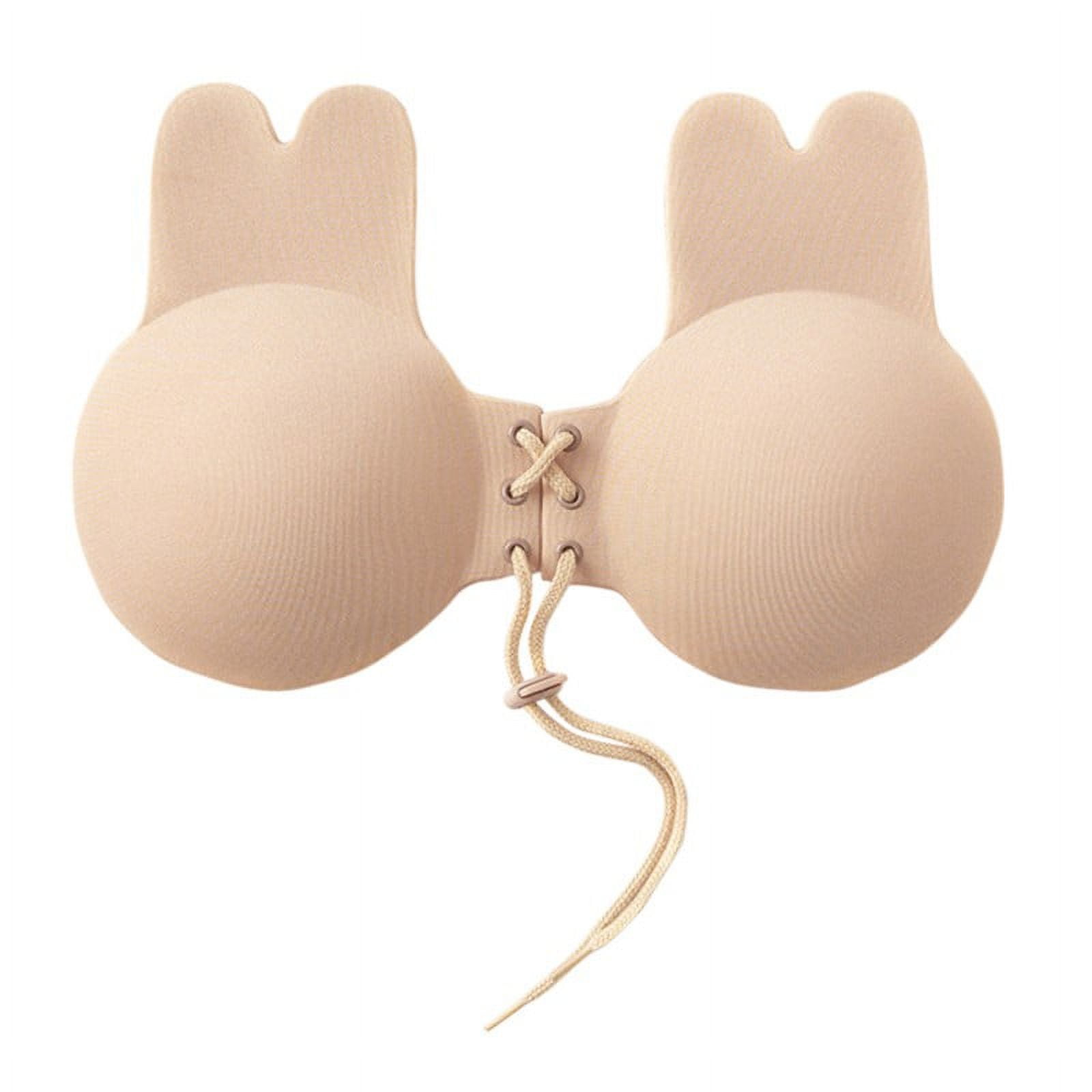 Women Strapless Bras Push Up Sticky Backless Invisible Bra Stick On Boob  Lift Adhesive Nipple Covers U Shape Bralette 