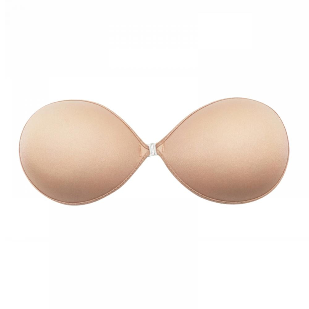 Lolmot Strapless Bras for Women Push Up Sticky Adhesive Invisible Backless  Bras Plunge Reusable Magic Bra for Women 