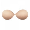 thumbnail image 1 of Adhesive Bra Sticky Strapless Push up Invisible Reusable Self Silicone Bra for Backless Dress, 1 of 6