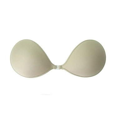 Adhesive Bra,Strapless Sticky Invisible Push Up Silicone Bra For Backless Dress Sticky Bras For Women Push Up