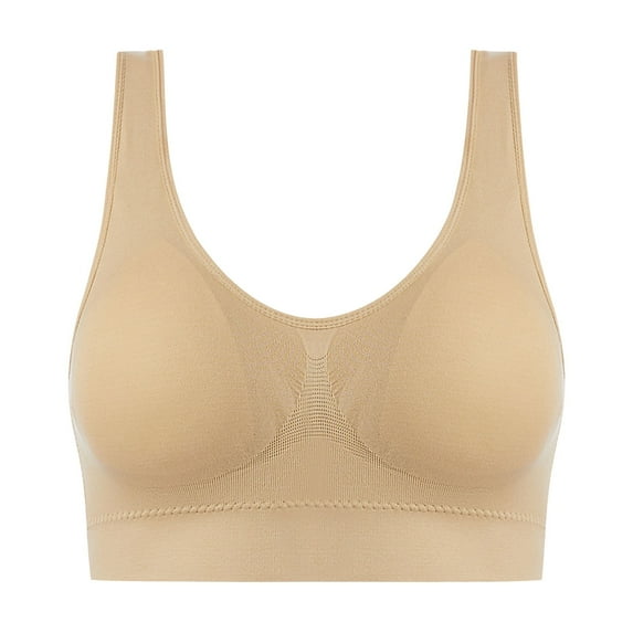 Adhesive Bra, Women's Traceless Comfortable One-piece No Steel Ring Vest Breathable Gathering Bra Woman Underwear, Sticky Bras for Women Push Up