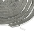 thumbnail image 1 of Adhesive Brush Seal Weather Stripping 9/16" x 3/8" x 49ft for Sliding Sash Door Window Wardrobe Seal, Gray, 1 of 5