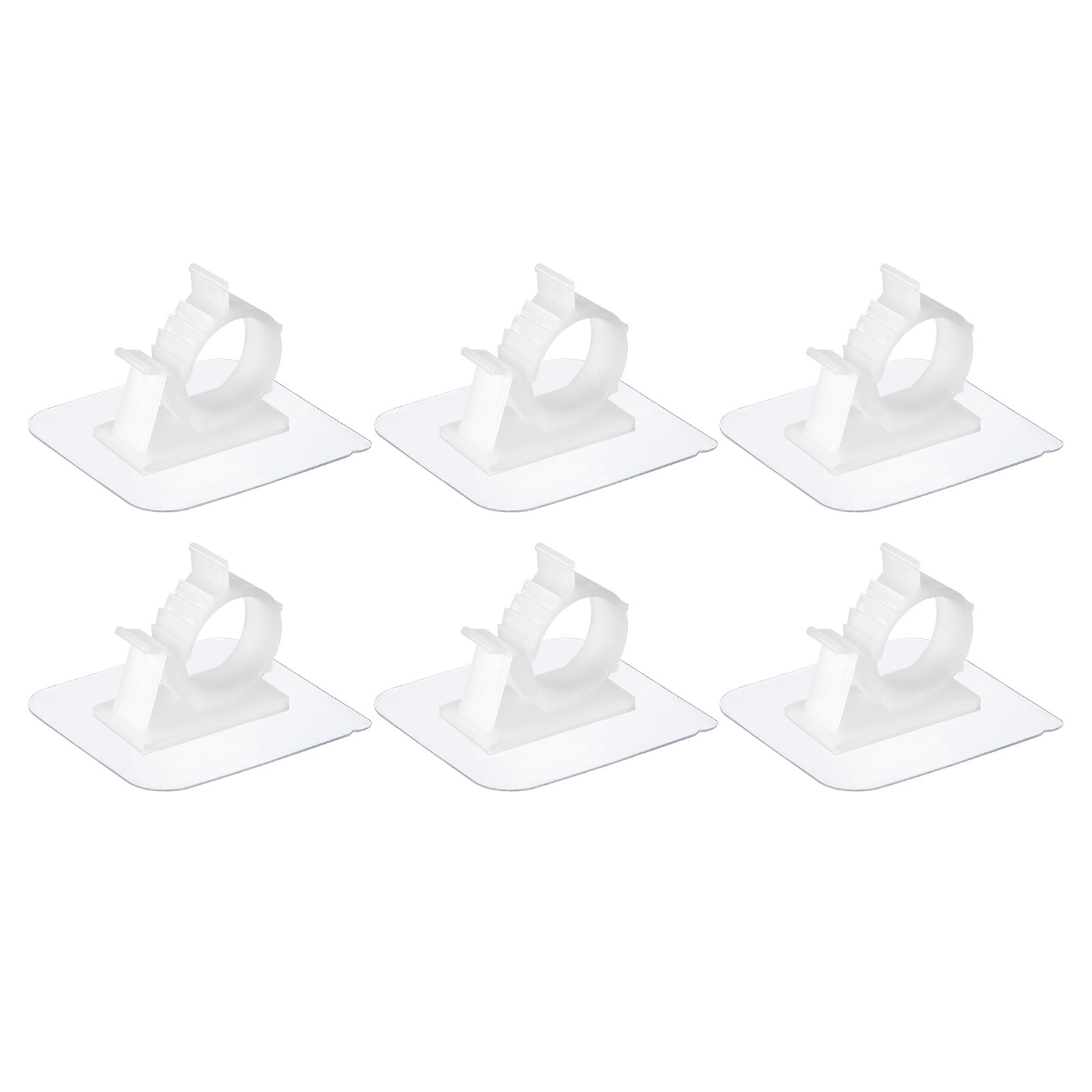 Adhesive Cable Clips, 6 Pack Fit for 1820mm OD Adjustable Plastic