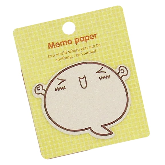 Adhesive Cartoon Themed Note Reusable Write Sheets for Planner Notebook Decoration Safe Materials Design