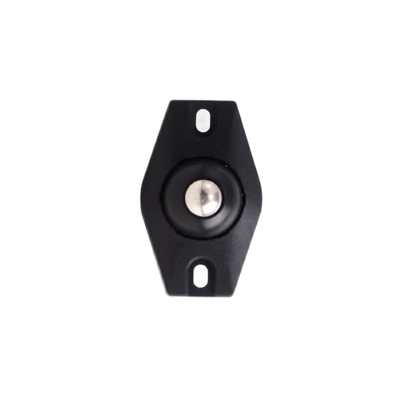 Adhesive Caster Wheel, No Drill Installation, 1 Pack Low Profile Ball Swivel Caster, for Storage Bins Organizer Boxes Furniture Base Smooth Silent Moving