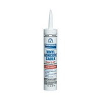 Adhesive Caulk, Vinyl, All-Purpose, Translucent, 10.3 oz. cartridge