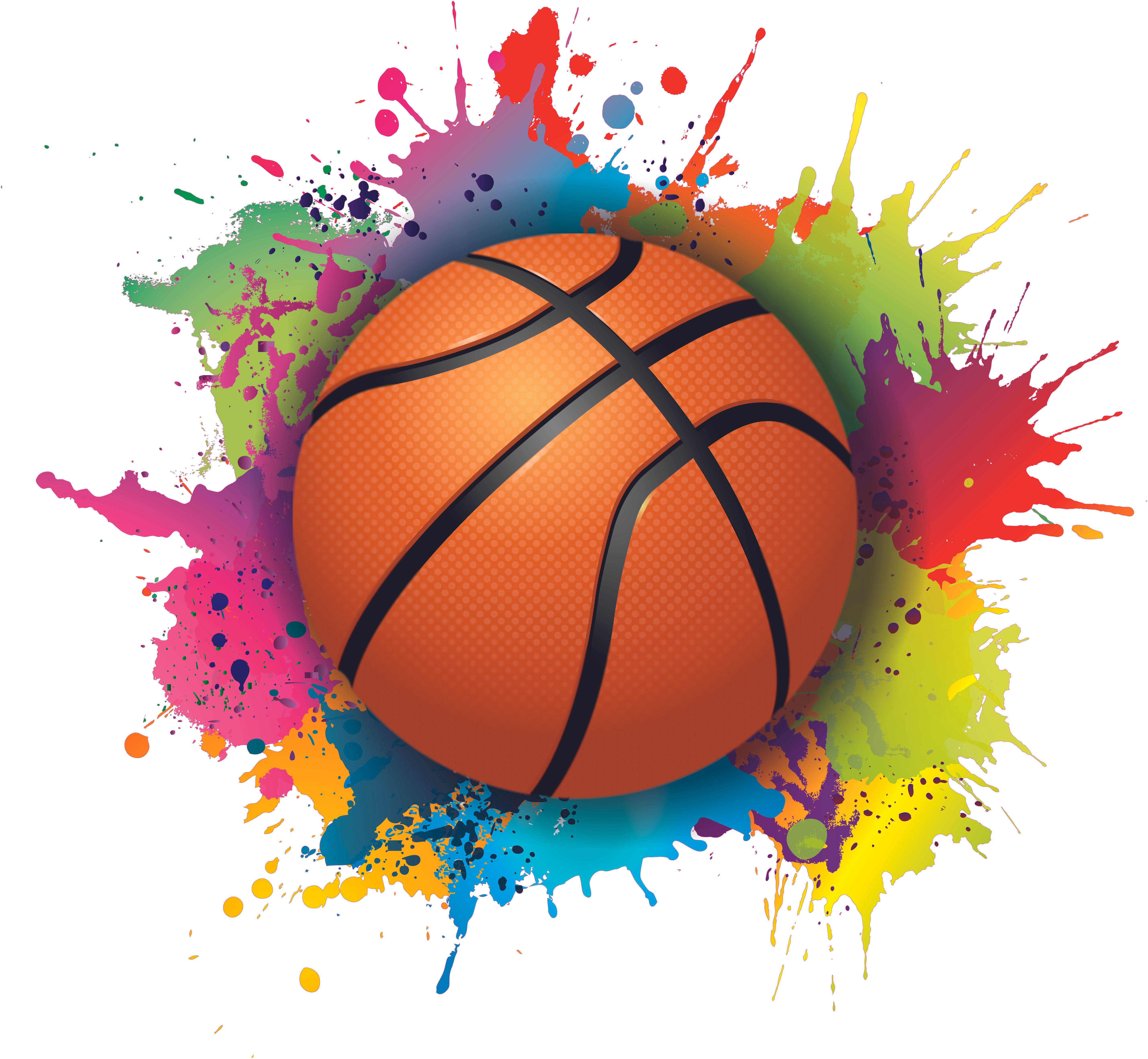 Adhesive Children's Bedroom Living Room Basketball Decor Design Vinyl ...