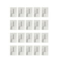 thumbnail image 1 of Adhesive Curtain Hooks Ecohintz Self-Adhesive Curtain Hooks for Kitchen & Bathroom - No-Drill Wall Hook Storage with Curtain Buckle Design | Easy Install & Space-Saving, No Drill Curtain Hooks, White, 1 of 9