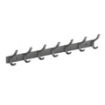 thumbnail image 1 of Adhesive Door Hooks, Behind Door Hook Rack Wall Mounted Coat Hooks for Hanging Clothes, Hats, Towels, No Drill Door Hanger Organizer for Entryway, Bedroom, Bathroom, 1 of 5