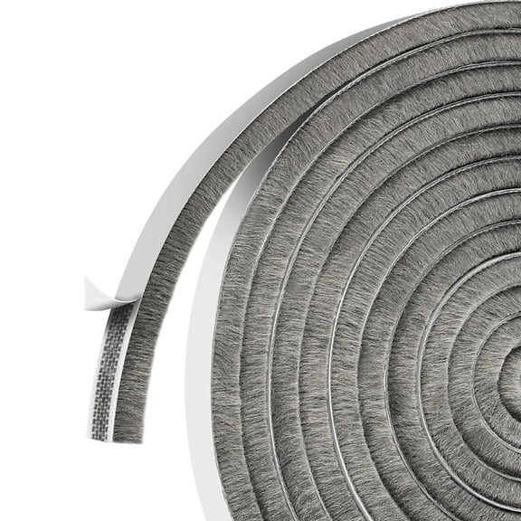 Adhesive Draft Blockers Adhesive Brush Seal Weather Stripping Door Brush Strips for Sliding Sash Door Window Wardrobe
