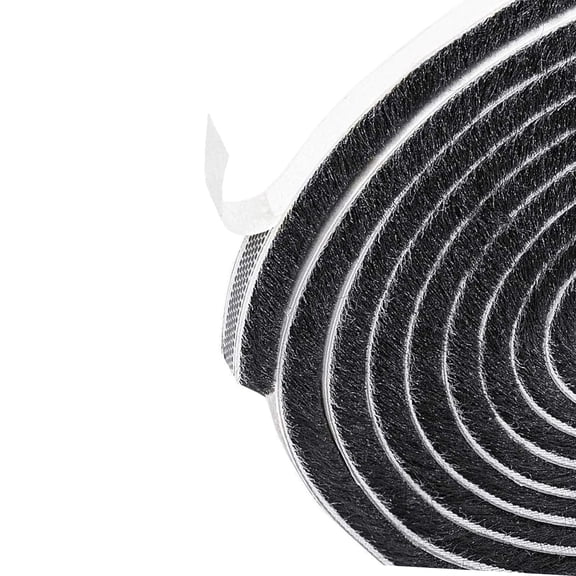 Adhesive Draft Blockers Adhesive Brush Seal Weather Stripping Door Brush Strips for Sliding Sash Door Window Wardrobe