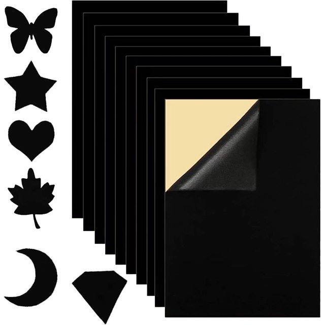 Adhesive Felt Sheet A4 Size Self Adhesive Velvet Flocking Liner