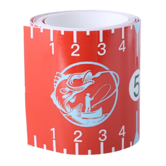 Adhesive Fish Ruler, 51Inch Fish Measuring Tape Sticker Tape for Boats Kayaks Fishing Fish Measuring Device Fishing Ruler