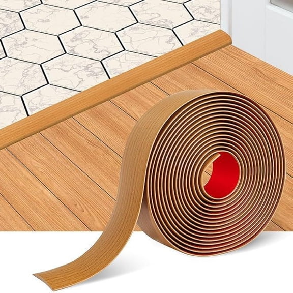Adhesive Floor Seam Trim Strips Doorway Threshold and Edging Decor for Flooring