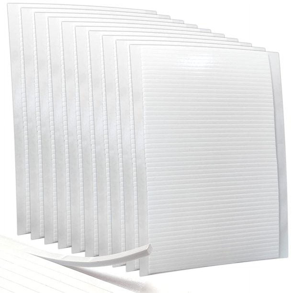 Scrapbook Adhesives 3D Foam Strips - White LARGE - 093616014165