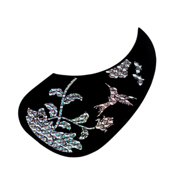 Adhesive Guitar Anti-Scratch Sticker Shell Guard Plate Guitar Pick Guard Sticker