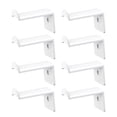 thumbnail image 1 of Adhesive Hat Hooks for Wall, 2.76 Inch ABS Plastic Cowboy Hat Rack Baseball Cap Storage Hook, Durable Hat Organizer Hat Display Hangers for Home Bedroom Wall Door Closet Decoration, 1 of 4