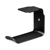 Adhesive Headphone Stand Hanger Hook Tape Under Desk L-Shape Headset Mount Holder Bracket