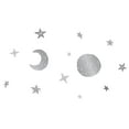 thumbnail image 1 of Adhesive Home Living Room Decoration Art Moon Full Moon Crescent & Stars Design Vinyl Wall Decal - 20" x 30" Goodnight DÃ©cor Removable Night Sky Kids Boy Girls Baby Nursery Bedroom Wall Sticker, 1 of 5