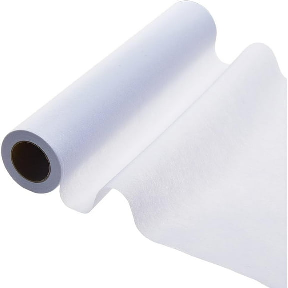 Adhesive Interlining Polyester Fabrics White 300x0.2mm 15 yards/roll