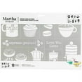 thumbnail image 1 of Adhesive Laser Cut Stencils (Coffee Treats), 1 of 3