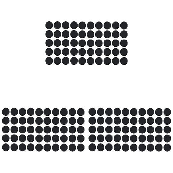 Adhesive Magnets for Crafts 150 Pack - 0.6 Inch (15mm) Small Sticky Back Magnets, Flexible Round Dots for DIY Projects, Fridge & Whiteboard
