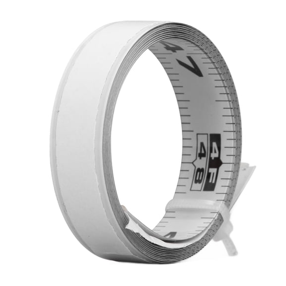 Adhesive Measuring Tape, Hard Wearing High Strength Measuring Ruler Carbon Steel Left To Right For Saw Table
