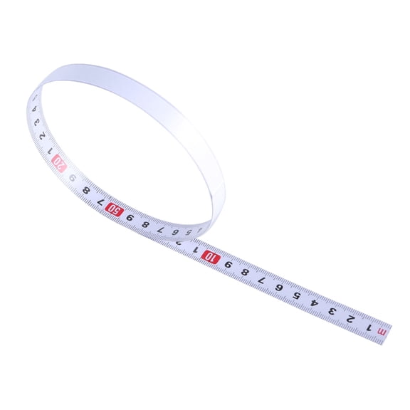 Adhesive Measuring Tape Steel Workbench Ruler Adhesive Back Tape Measure Metric Scale Rustproof Ruler
