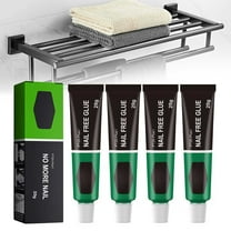 Adhesive Mucilage Clearance! 4Pcs Glue All Purpose Glue Nail Adhesive Multi Functional Glue Adhesive Strong Instant Adhesive for Bonding Plastic Wood Acrylic Glass 4 Pieces of Nail-Free Glue