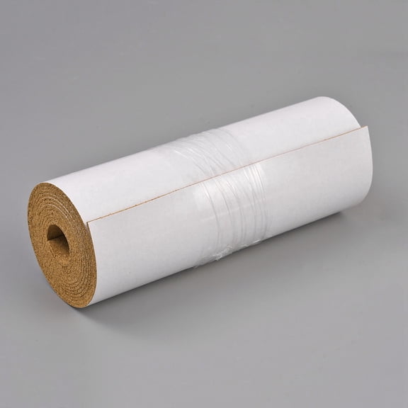 Adhesive Natural Cork Roll Cork Insulation Sheets with Adhesive Back 78.7x7.95 inch 2 mm Thick for Coaster Wall Decoration Party DIY