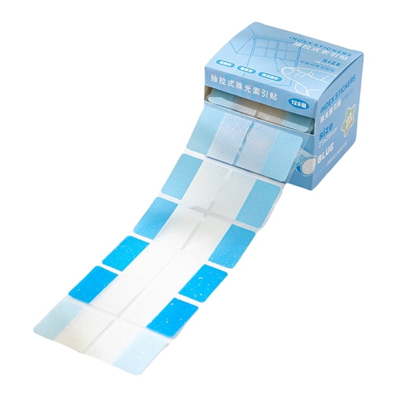Adhesive PET Label Writable Page Marker Adhesive Notes for Book Notebook