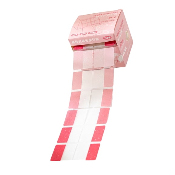Adhesive PET Label Writable Page Marker Adhesive Notes for Book Notebook